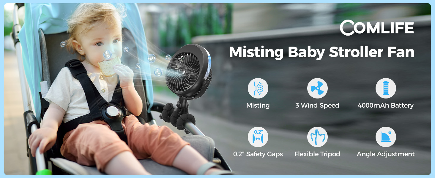 stroller fan