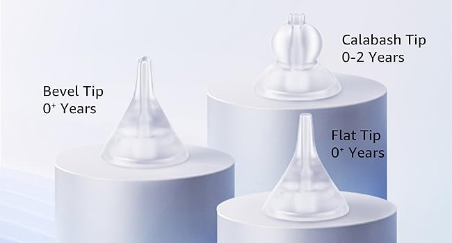 3 Food Grade Silicone Tips