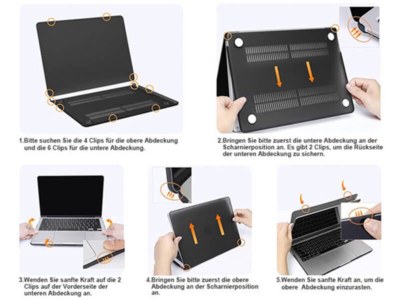 MOSISO Case Compatible with MacBook Air 13.6 Inch 2024 2023 2022 M3 M2