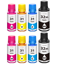 31 32xl ink bottle set