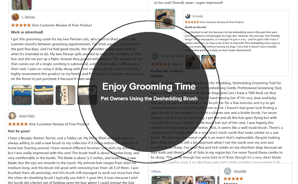 sleekez deshedding grooming tool