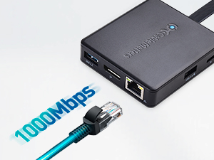 Amazon.com: Cable Matters 8-in-1 USB C Hub DisplayPort 1.4