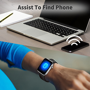 Smart watch Find phone fitness trackers