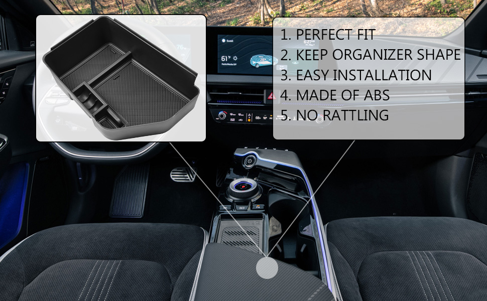 TACOBRO Center Console Organizer Tray Compatible withKia