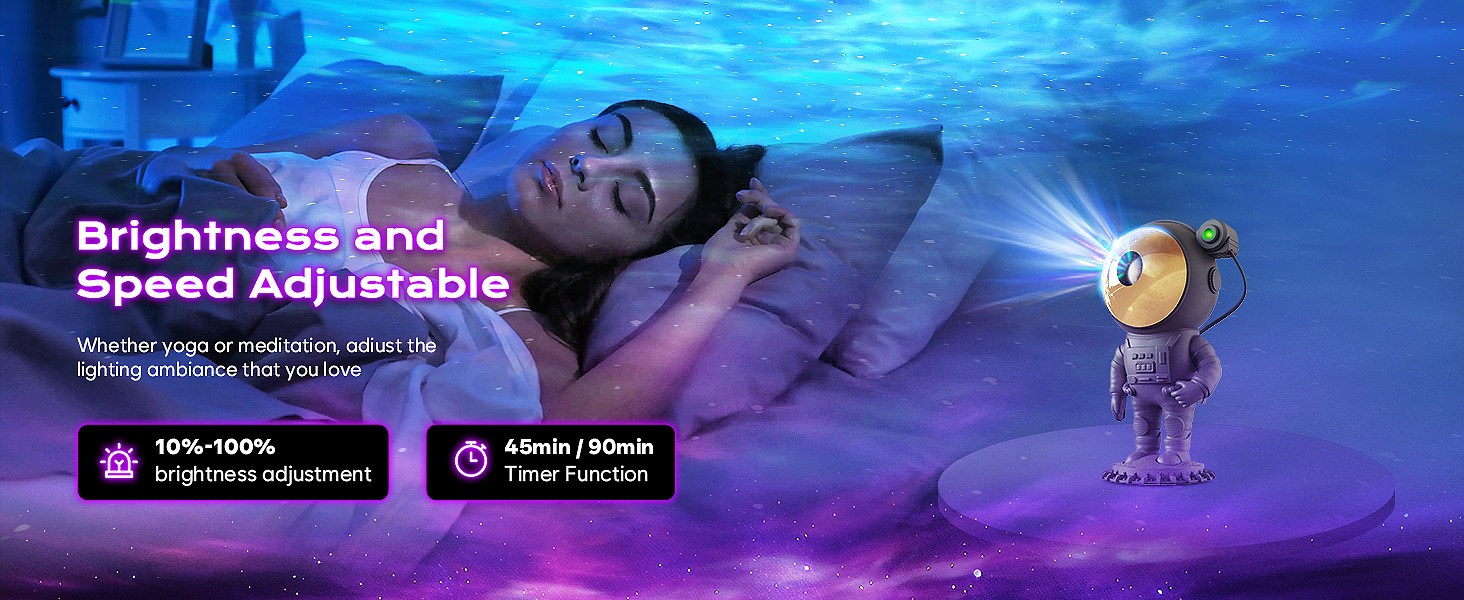 Astronaut Galaxy Star Projector