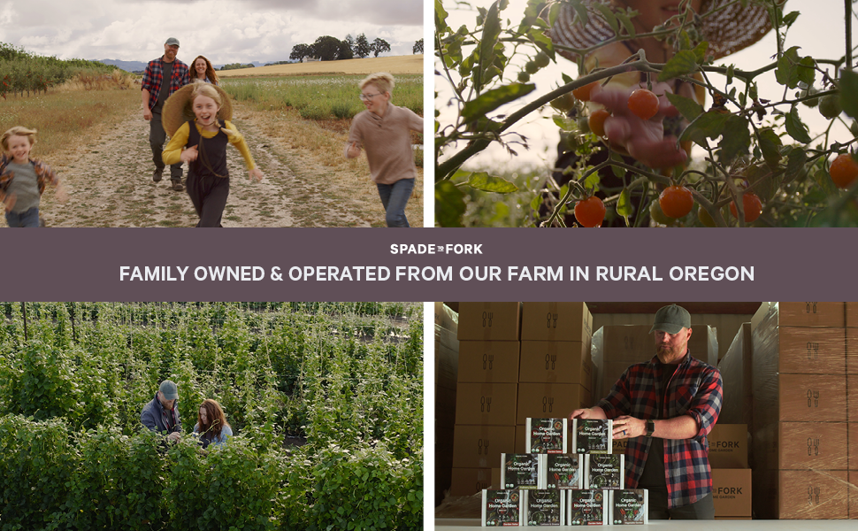 family owned and operated from our farm in rural Oregon