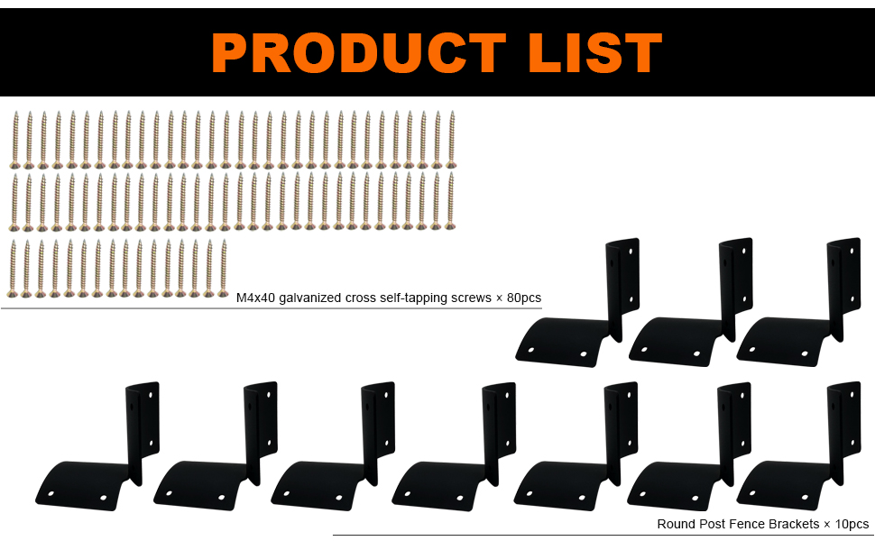 Round Post Fence Brackets Supply Online Brackets Round