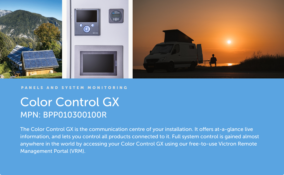 Victron Color Control GX Monitor Electronics