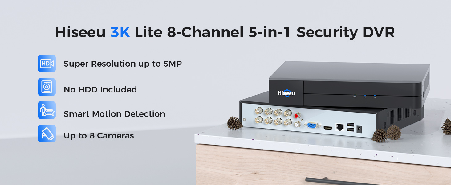 Hiseeu advanced 3K lite DVR