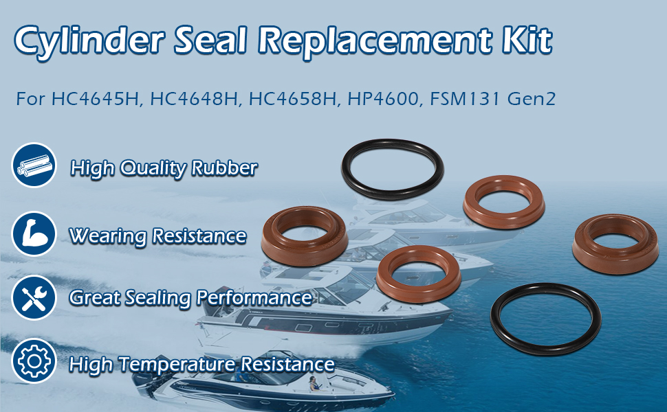 Upgraded Cylinder Seal Kit Fit For SeaStar BayStar Cylinder