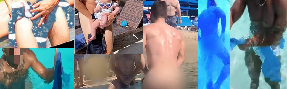 Men's Dissolving Swim Trunks Prank Trunks Funny Brother Boyfriend Beach Party Swimming Pool