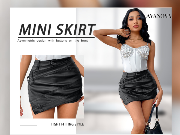 メゾンスペシャル Vegan Leather Volume Skirt BLU Johanna Vegan Leather Skirt | Nuuly