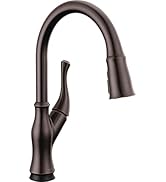 Delta Faucet Ophelia Touch Kitchen Faucet, Oil Rubbed Bronze Kitchen Faucets with Pull Down Spray...