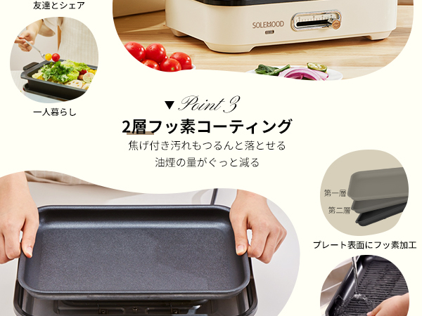 ⭕新品未使用品ホットプレーHY-6127 10メーカー保証１２月５日迄 SOLEMOOD - ホットプレート HY-6127 の評価 | SHOPSTAFF