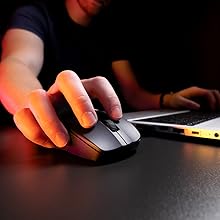 ROCCAT ゲーミングマウス PURE AIR 超軽量54g ワイヤレス ブラック/黒 2.4GHz無線/Bluetooth 光学式/26K/125時間持続/サイドボタン/オプティカルスイッチ/RG Amazon.co.jp: ROCCAT ゲーミングマウス PURE AIR 超軽量54g