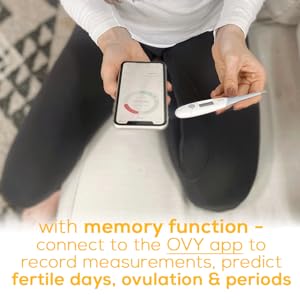 ovulation kit, clearblue ovulation test, basal body thermometer, bluetooth thermometer, fertility