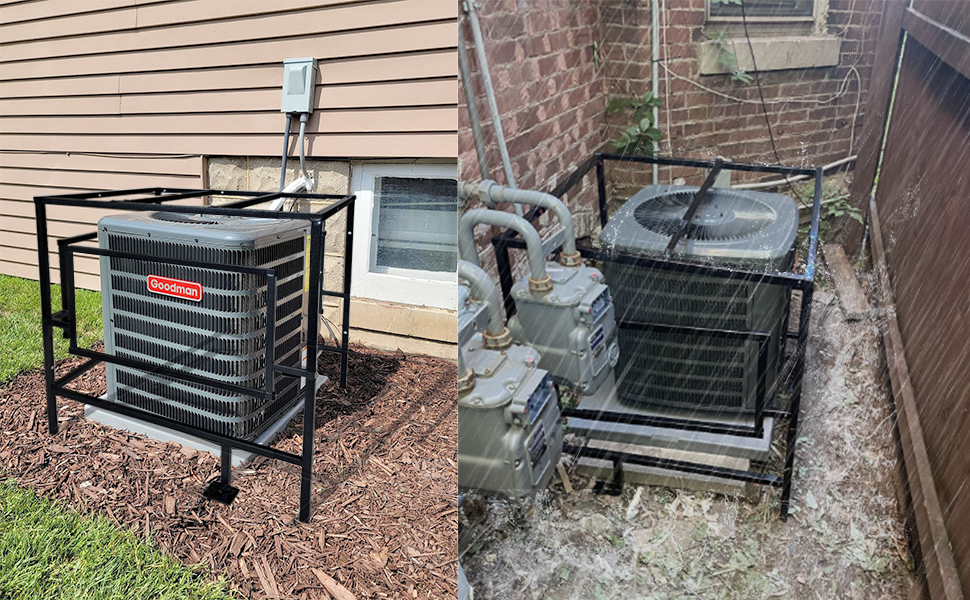 AC Guard Adjustable Security Cage Air Conditioner Cage