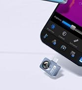 Thermal Camera for Android, P2 Pro Thermal Imager with Macro Lens, Infrared Camera with 512×384 S...