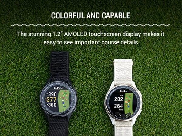 Amazon.com: Garmin Approach S50 Golf GPS Smartwatch Cream