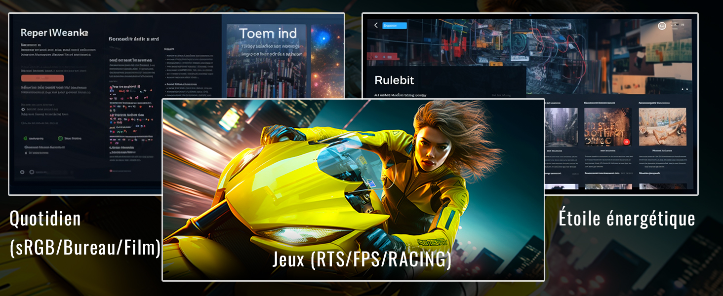 moniteur de jeu 27 pouces 165 Hz