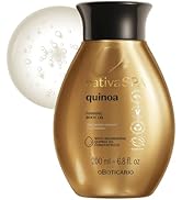 Nativa SPA by O Boticario Quinoa Hydrating Body Oil, Soft and Healthy Skin, 6.8 oz. (200 ml)