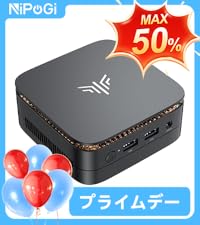 Amazon.co.jp: NiPoGi ミニpc n150 4C/4T 最大3.60GHz WIFI6/BT5