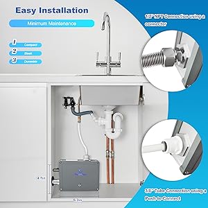 Easy Installation, Minimum Maintenance Requirements