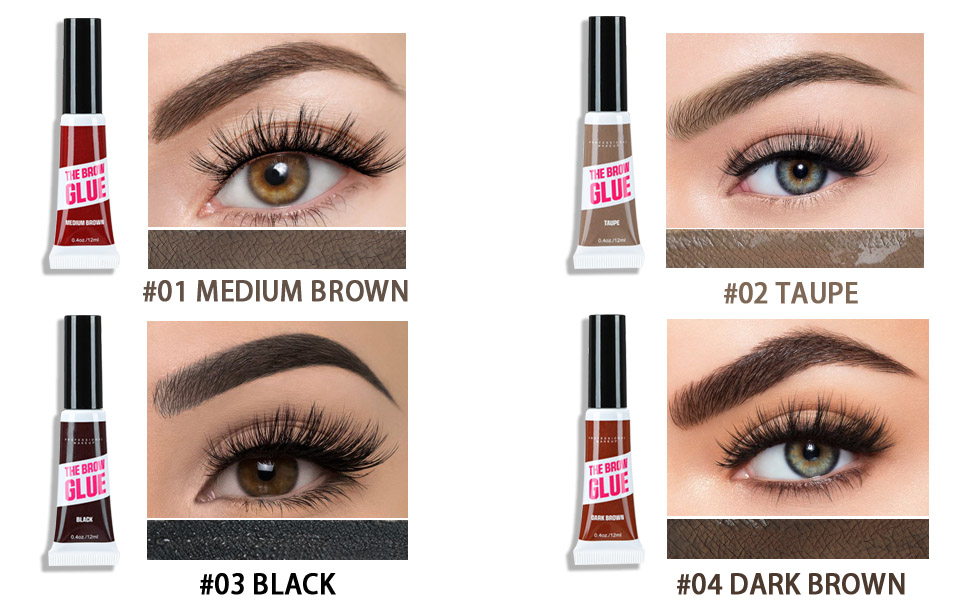 2Pack Tinted Eyebrow Mascara Gel Set