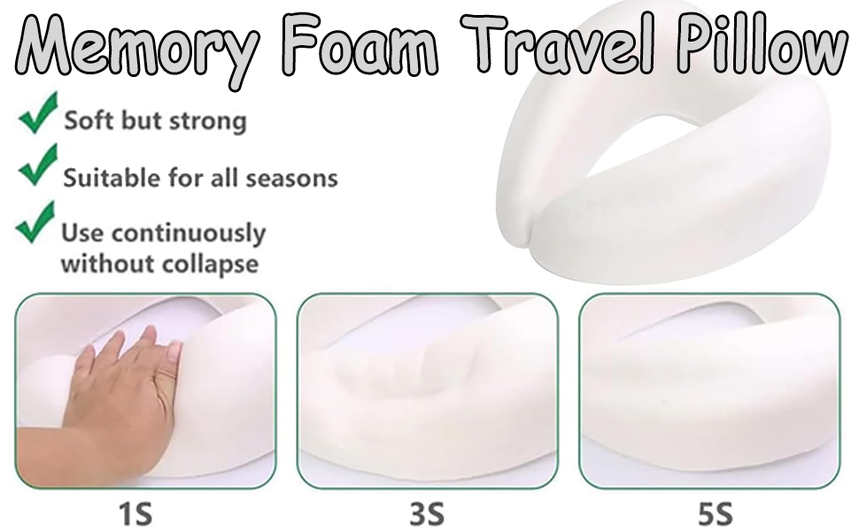 fencyatt Neck Pillow Neck Pillow Airplane, Travel Pillows