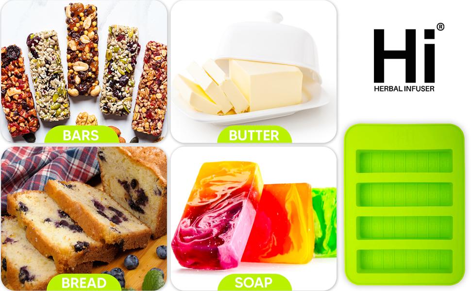 HI Butter Mold Silicone, Butter Mold Dishwasher Clean