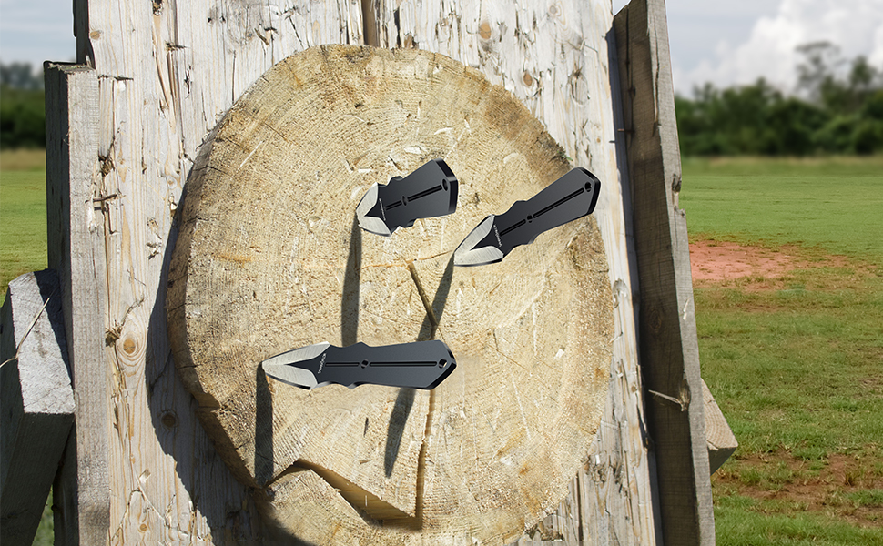 Throwing Knives, Sahara Sailor Throwing Knives Set 6 Pack