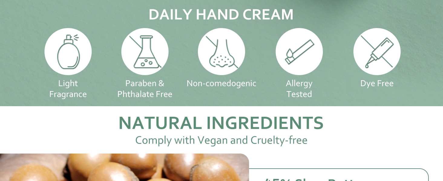 shea butter hand cream