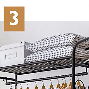 Stand Appendiabiti Da Terra Porta Abiti In Metallo Armadio Aperto Con Ripiani Appendiabiti Vintage Metallico Porta Abiti Da Camera Ingresso 17 Armadio Guardaroba Appendiabiti con Ripiani