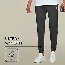 XYXX Men's Cotton Modal Joggers - Relaxed Fit, Antimicrobial