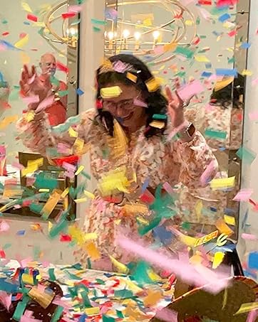 Confetti cannon party