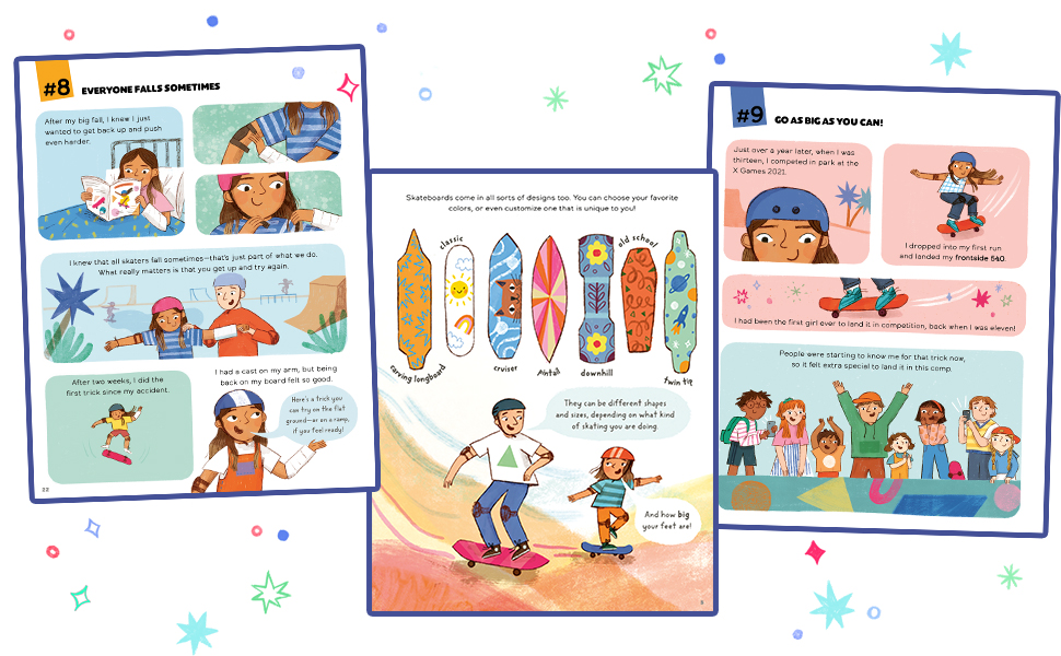 Pages from The Life-Changing Magic of Skateboarding