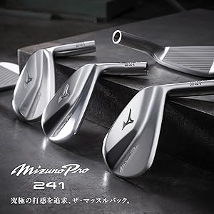 ミズノプロ 241 アイアンセット7本　PROJECT X 5.5 MIZUNO GOLF ミズノ Mizuno Pro 241 アイアン 7本セット(No.4〜9