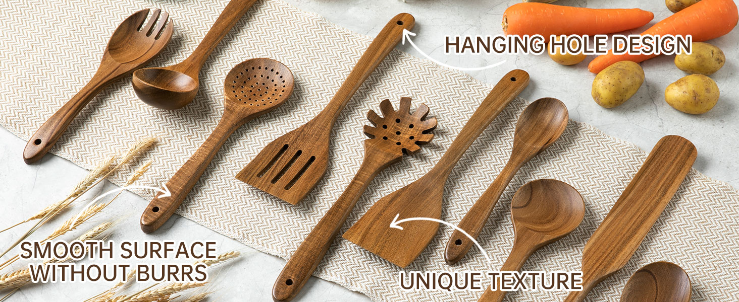 wooden utensils