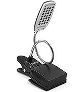 USB and Battery Powered Desk Light - Daffodil ULT300 - Table/Headboard Clamp and Flexible Goosene...