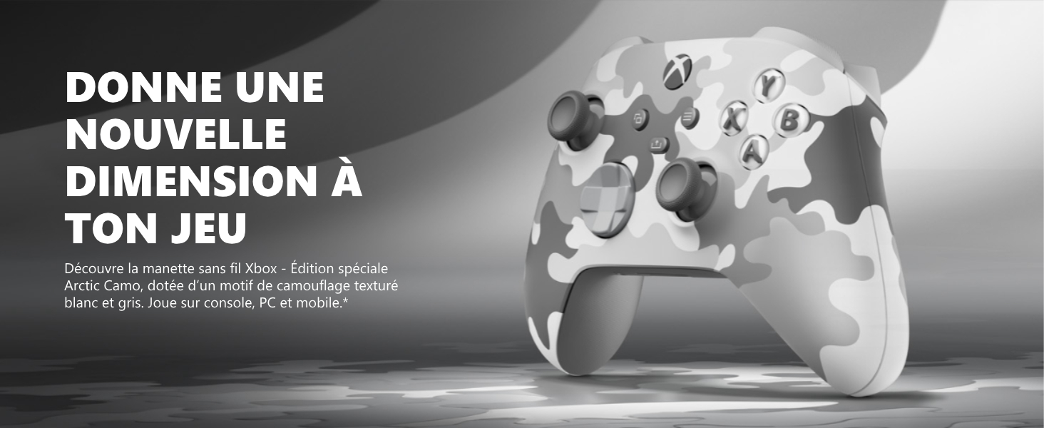 Xbox Manette sans fil - Edition Spéciale Arctic Camo 1 772c7ac9 a08c 4f65 a5e7 e3841f8bc110. CR0,0,1464,600 PT0 SX1464 V1