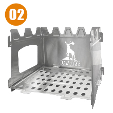 wood burning camp stove