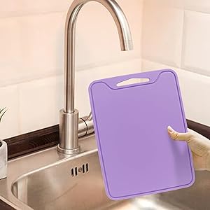 JUSTHERE Silicone Cutting Boards for Kitchen
