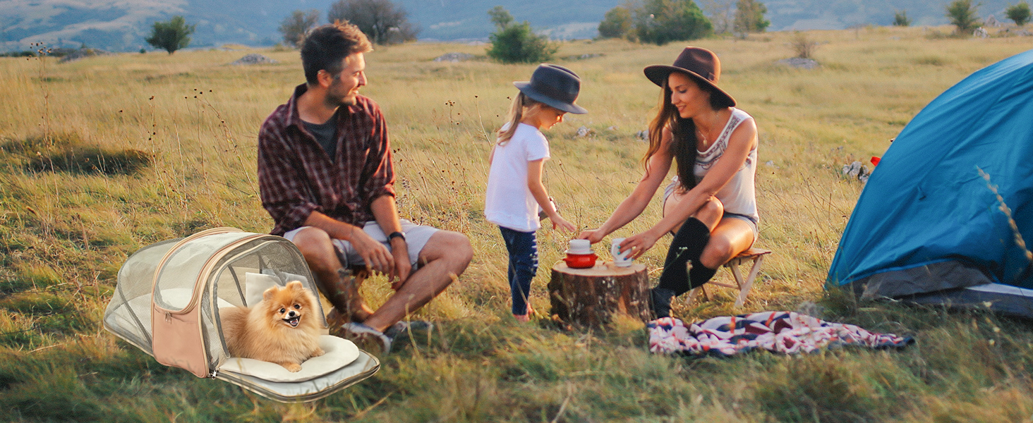 Waterproof Cat Carrier with Ventilation