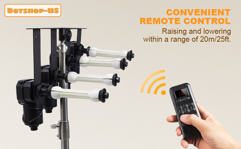 Gdrasuya10 4 Roller Motorized Photo Backdrop Roller