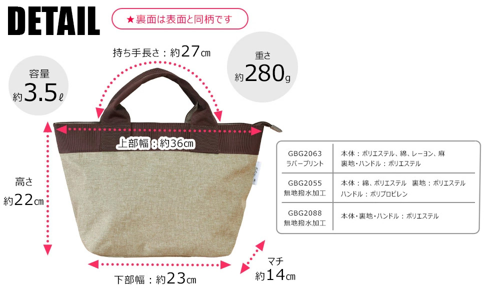 Amazon | [シメファブリック] ミニトートバッグ レディース