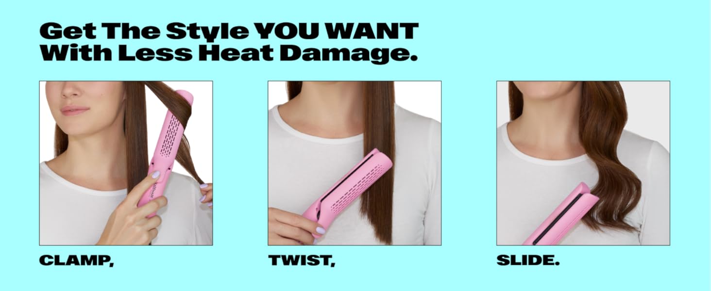 Get the Style with Less Heat Damage
