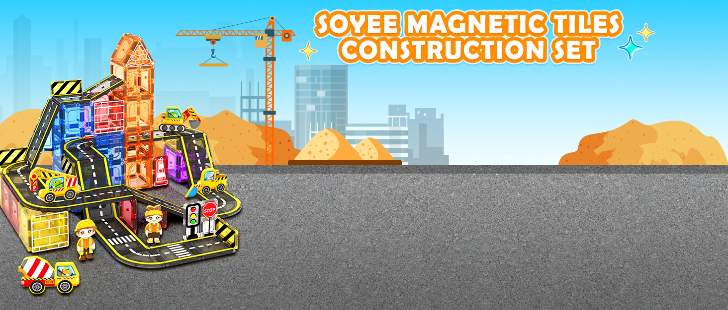 Magnetic Tiles Construction Toys