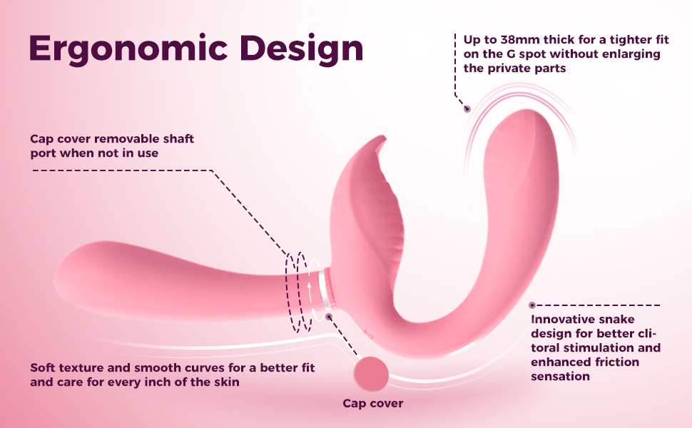 Double Ended Dildo Vibrator Lesbian Sex Toys Remote Control Vibrator Strapless Dildo Sex Toy Women