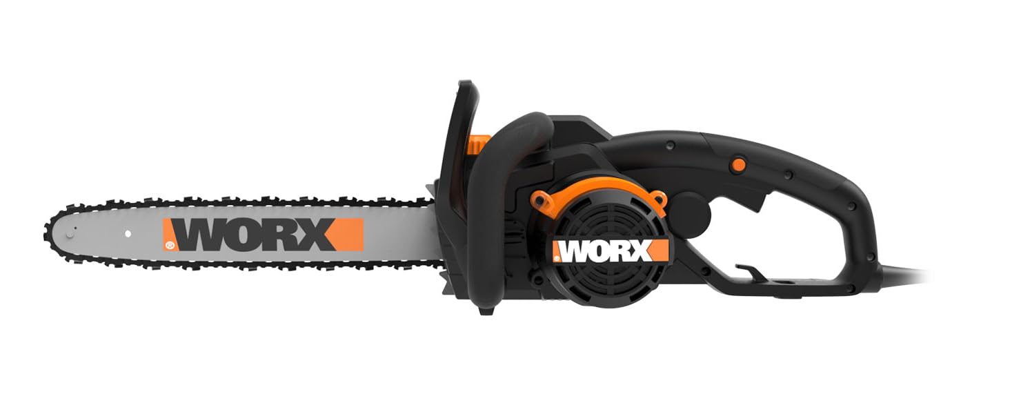 Worx WG303.1 16Inch Chain Saw, 3.5 HP 14.5 Amp Amazon.ca Patio