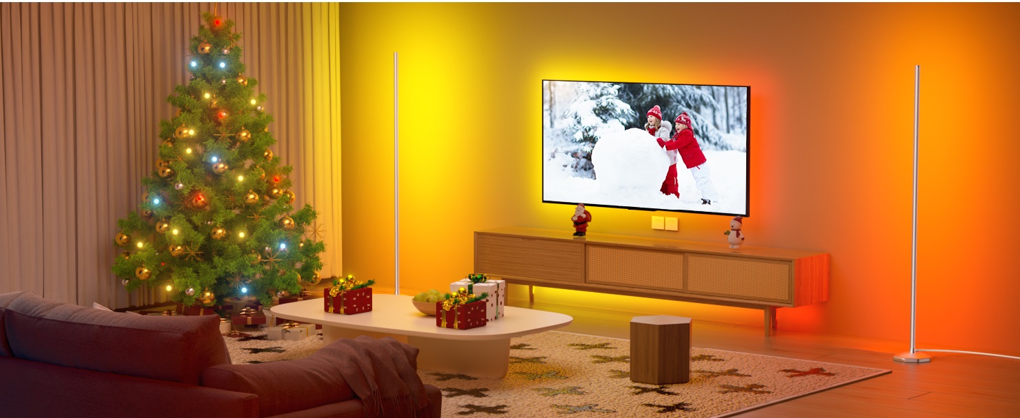 LED Corner Floor Lamp